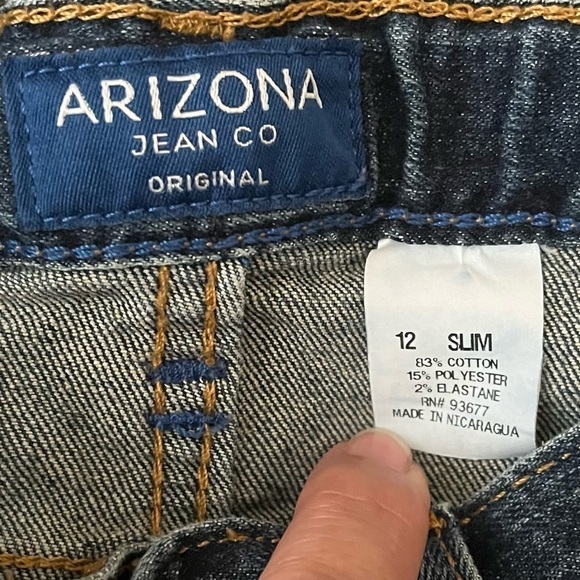 Arizona Jean Co Slim Jeans Size 12 - Picture 4 of 4